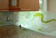 Glass Backsplash