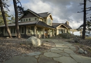 Autumn Donavan Design- Pacific Northwest Island Cottage Exterior Day